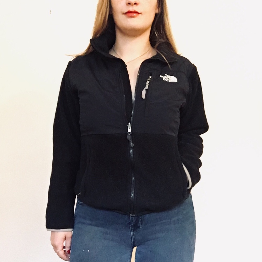 NORTH FACE ^  Womens Denali Black Zip Hoodie